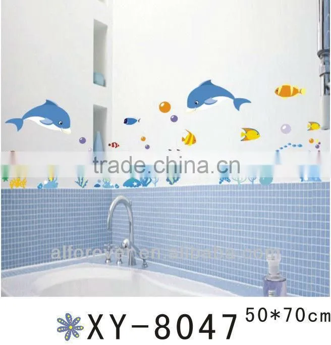 dolphins wall sticker home decor