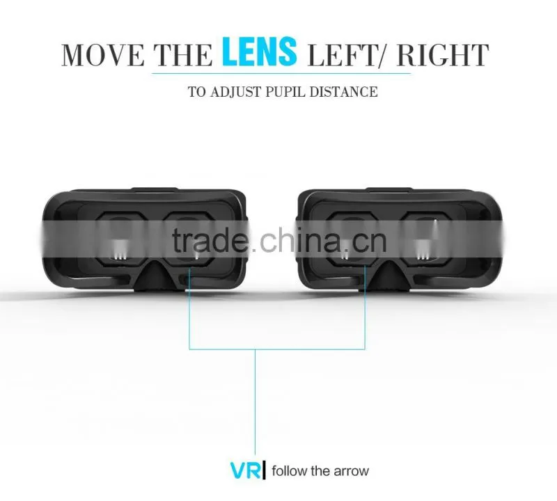 Newest 3D VR Video Glasses For Mobile Phone