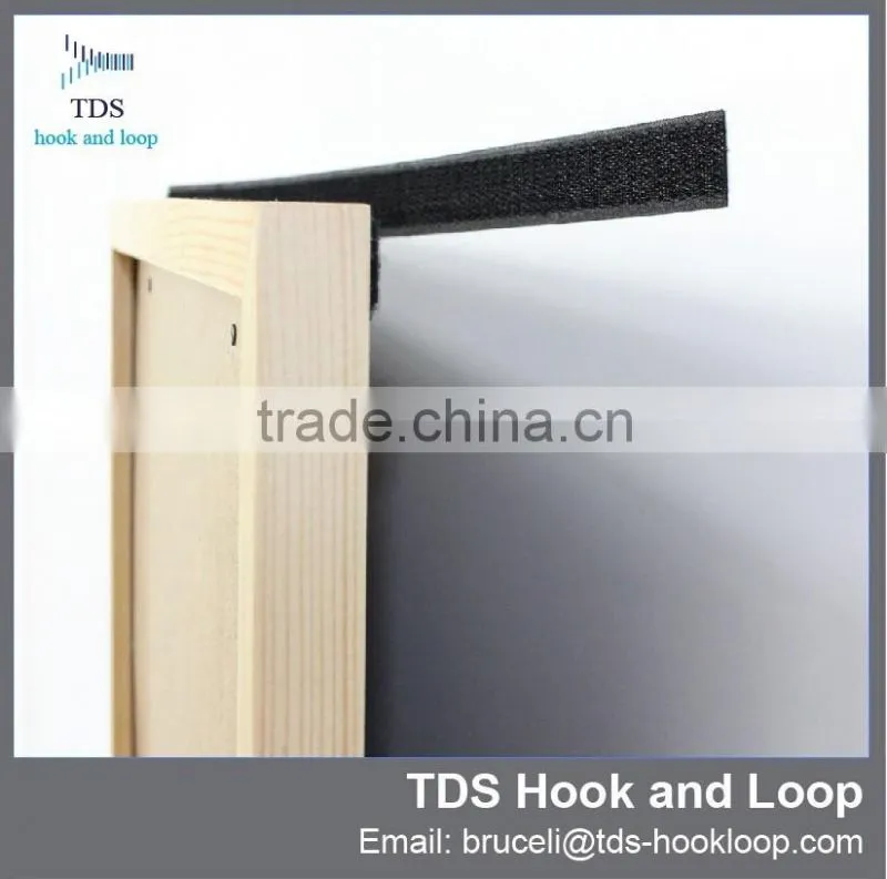 10-100mm nylon polyester self adhesive hook and loop