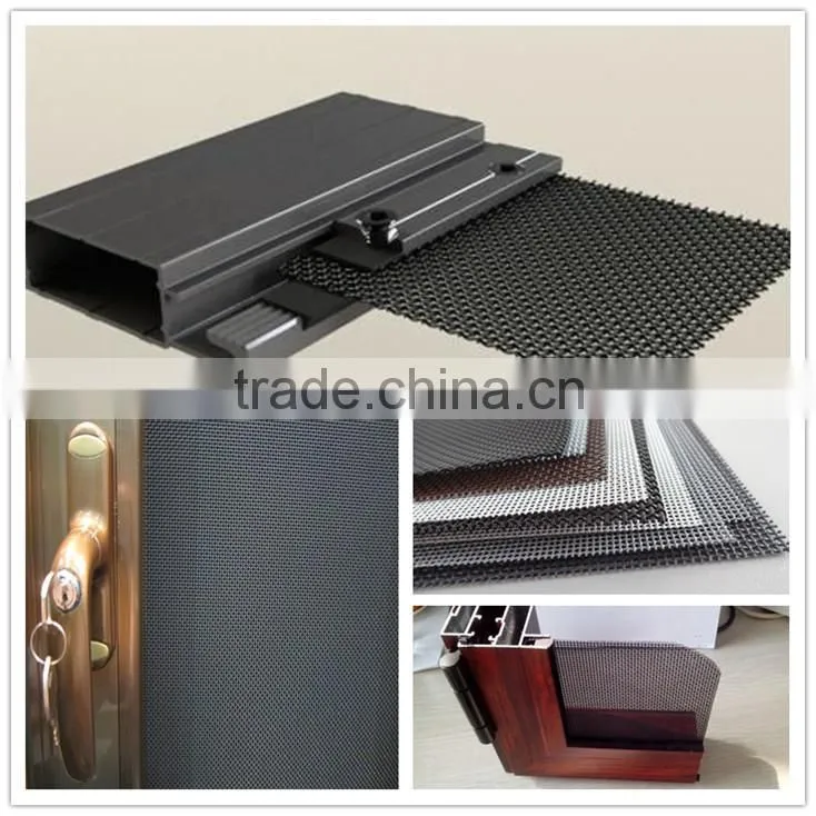 Powder Coated Black Stainless Steel Screen for Window