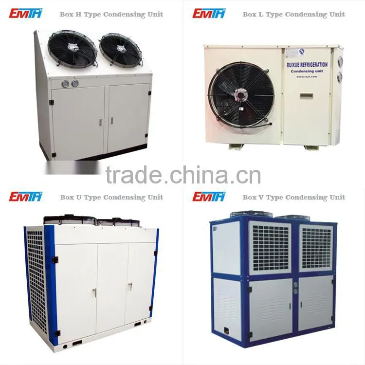 Outside installation refrigerator cooling unit box type