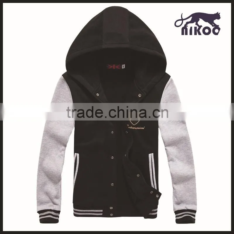 High quality custom baseball jackets,varsity jackets, hood baseball jackets