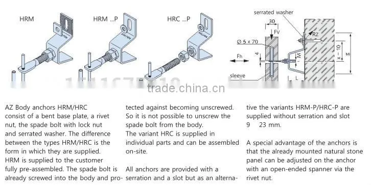 stainless steel angle brackets for wall cladding