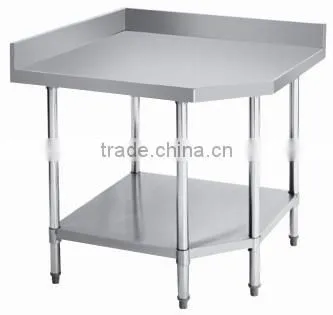 Double Layers Stainless Steel Work Table/Kitchen Work Table For Sale BN-W11