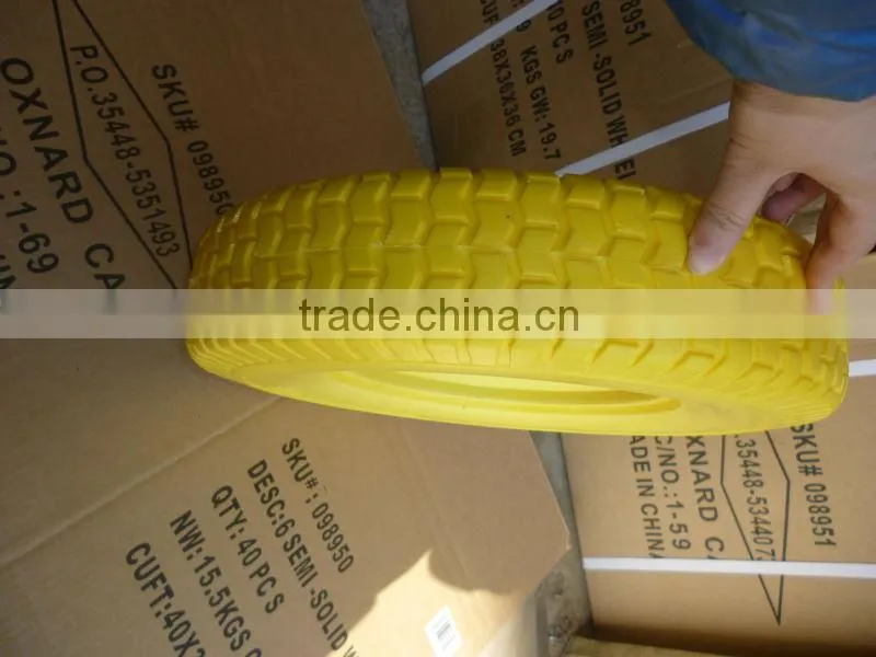 all sizes pu foam wheel wheelbarrow 4.00-8