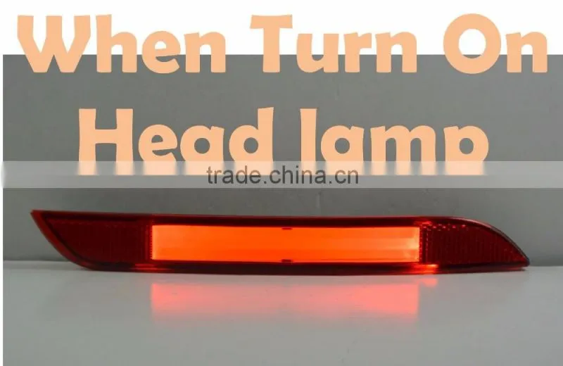 Car Body Parts LED Strip Light Reflector REAR BUMPER LIGHT FOR BMWW F30