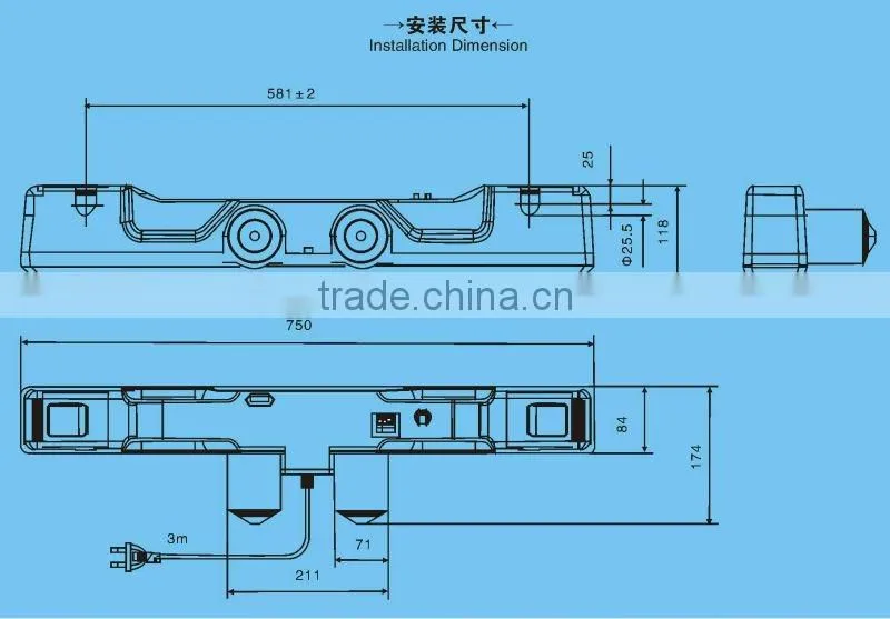 linear actuator two engines