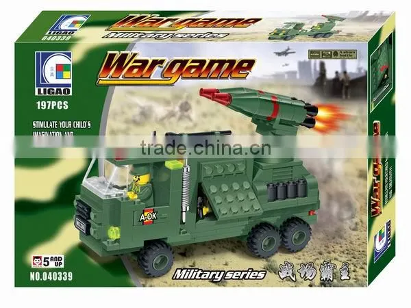 Assembling military vehicles intelligent building block