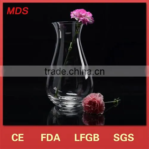 Mouth blown custom dessert crystal wine glasses factory china