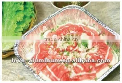 aluminum foil turkey pan/aluminum tray