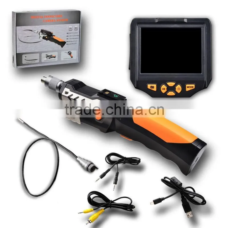 6 LED 3.5" LCD Monitor 1m/3m Tube 5.5mm Inspection Camera Endoscope Borescope Scope