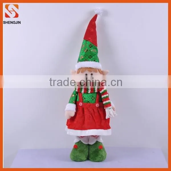 Hot sale factory direct sale cute christmas elf doll