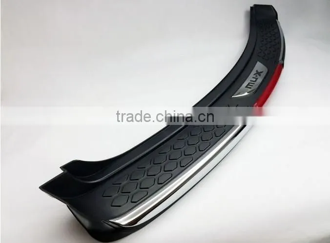 Exterior accessories bumper plate,MUX pedal car bumper guard foot plate accessories everest rear bumper plate For mu-x