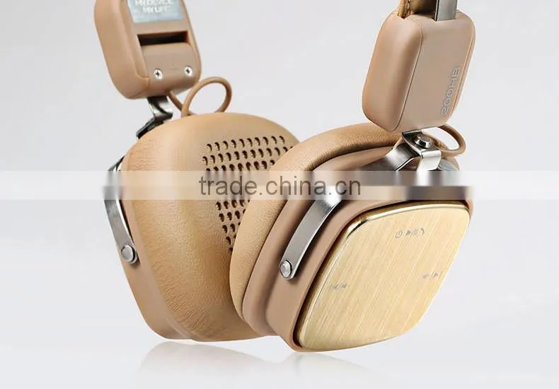 High-End Stylish Foldable Ti Alloy Earphone Stereo Bluetooth Headphone with Ergonomic Design Model HSM4