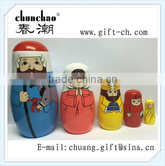 wooden nesting doll