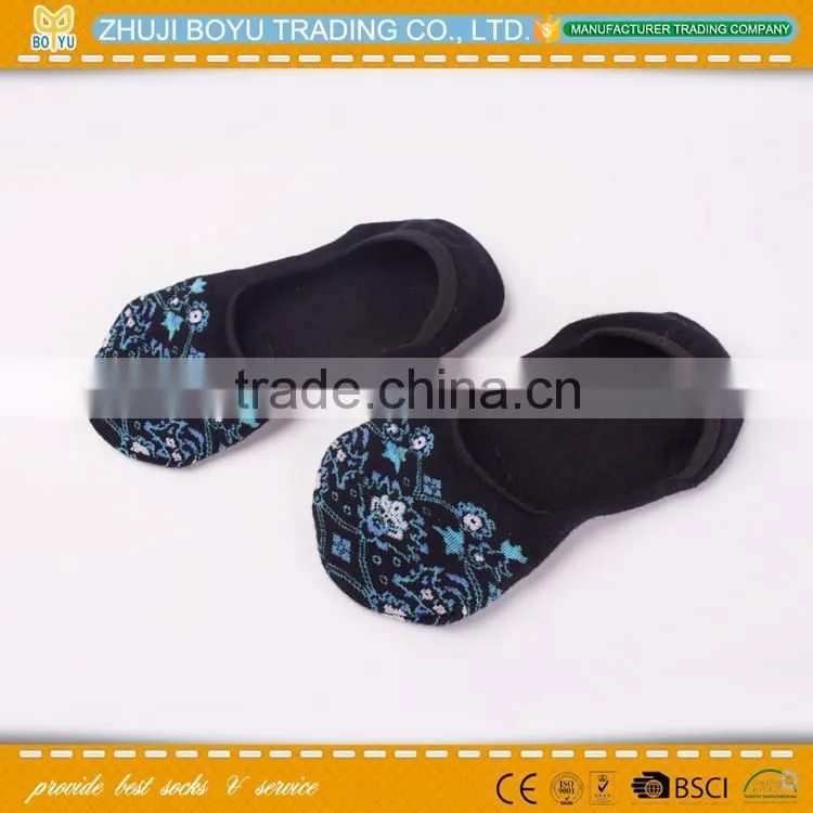 BY-161001 LADY ACRYLIC INVISIBLE SOCK