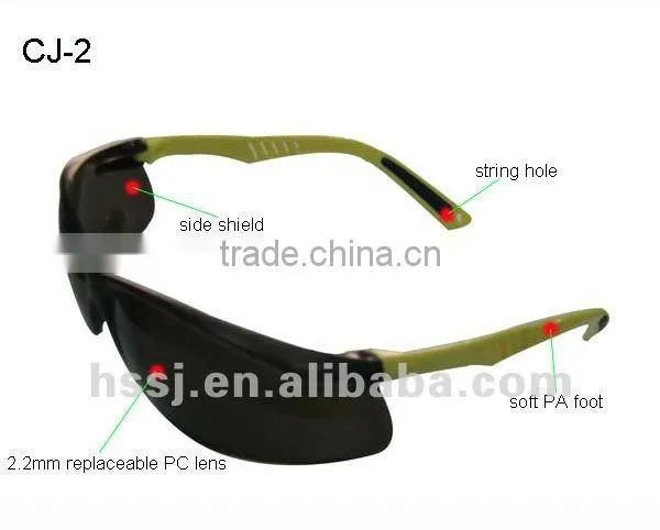 Plastic bouton 5900 traditional safety glasses with low price