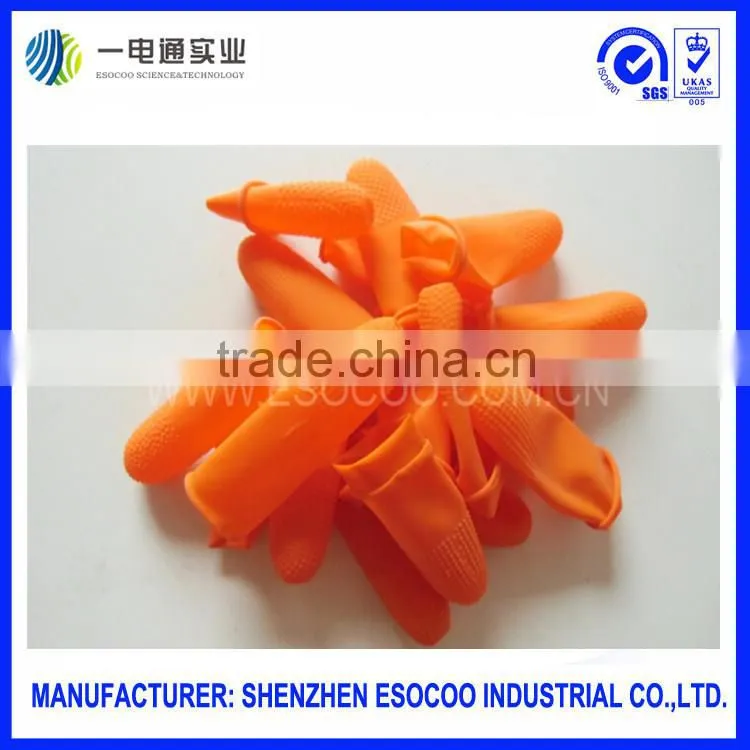 ESD cleanroom rubber finger cots