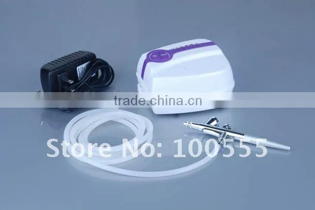 Portable Airbrush Compressor kit for tattoo, cake,nail