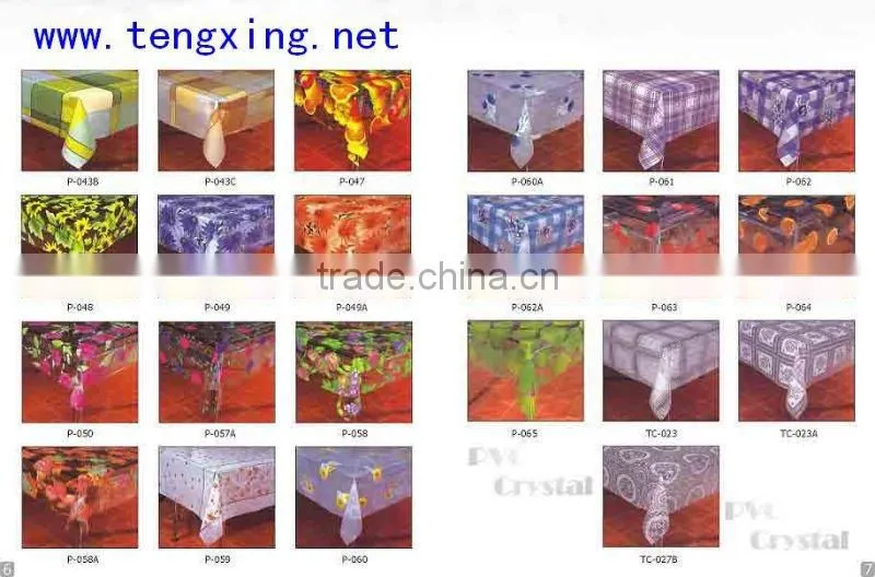 cheap hot sell custom printed plastic tablecloth
