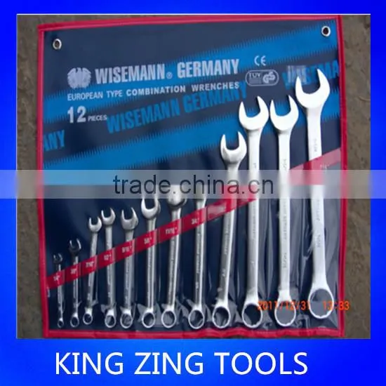 Double open wrench and spanner