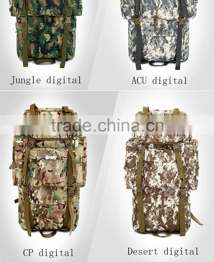 wholesale High Quality camo backpack outdoor hiking military backpack