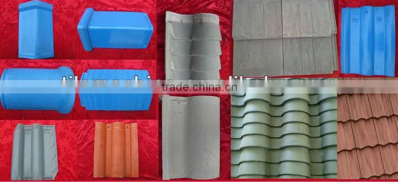 KB-125C 2014 hot sale colorful concrete roof tile forming machine