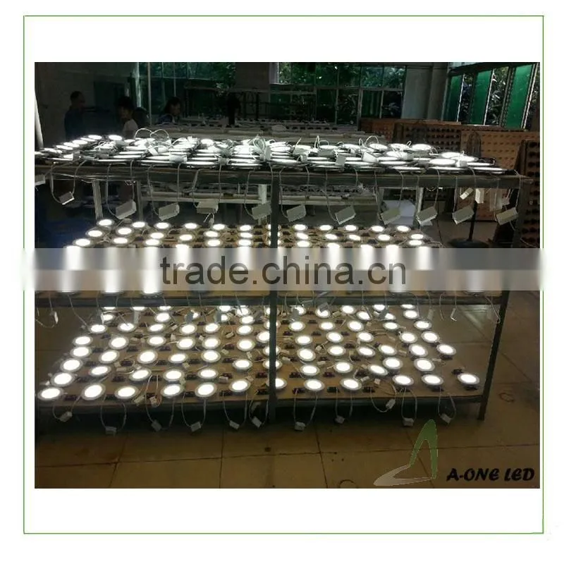 CE, RoHS, SAA round small flat 4w led panel light 3 years warranty