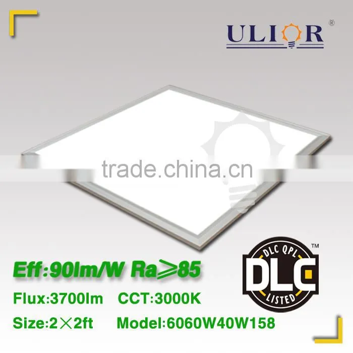 Multifunction LED panel CE ROHS DLC UL ERP led flat panel 60x60 led panel light 2x2 led ceiling panel