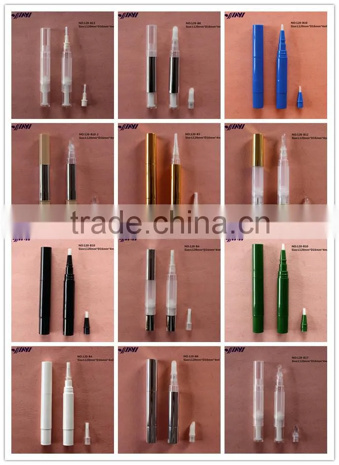 Cosmetic Golen Aluminum Pen Lip Gloss Pen