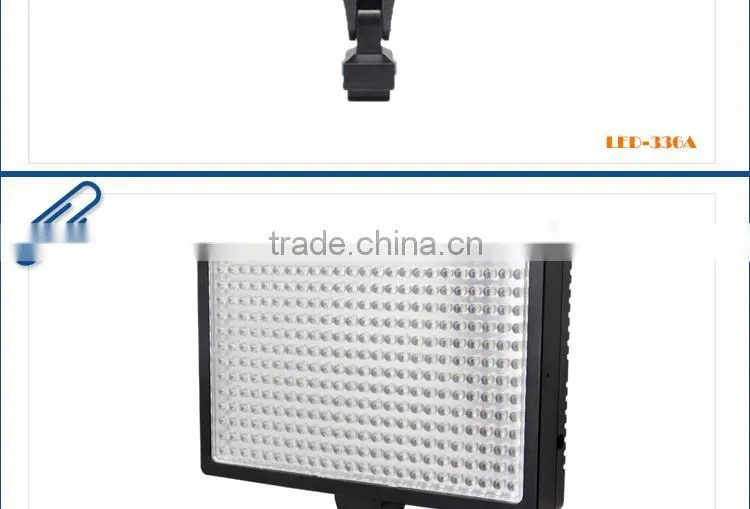 China Supplier LED-336A Video Light With Hot Shoe Connector Design Wholesale