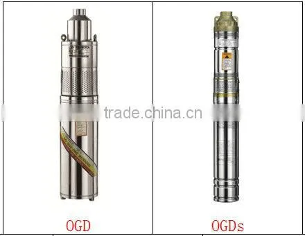 3" (QGDs) Stainless Steel Submersible Screw Pump