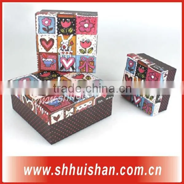 The offset printing packing boxes