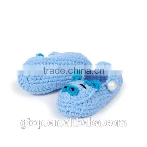 Wholesale Baby Handmade Crochet Shoes Supplier for 1-10 months old S-0036