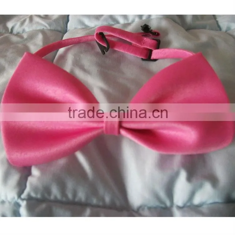 2013fashion design 100%silk self bow tie wholesale