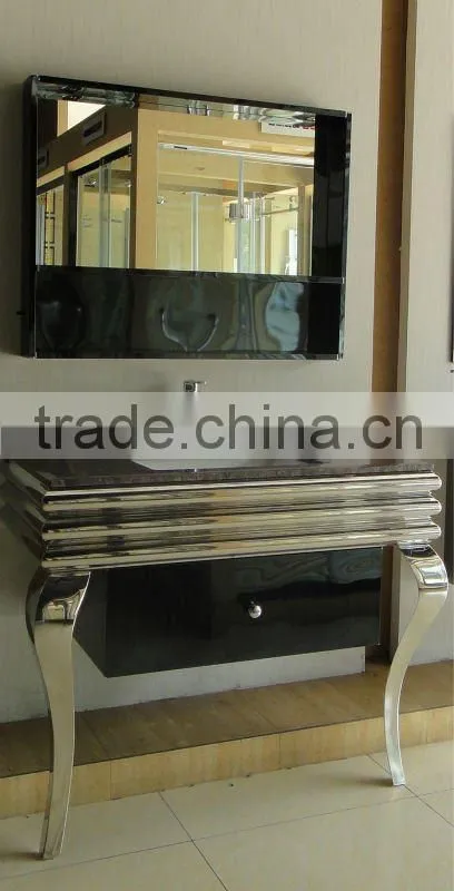 factory direct wholesale stainless steel bathroom vanity N-005