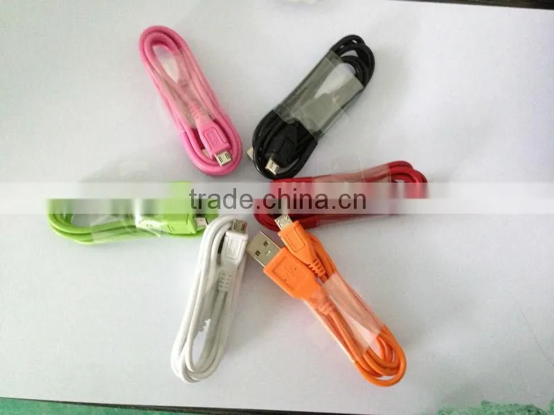 CE ROHS Standard Universal USB Micro Cable For Samsung Galaxy