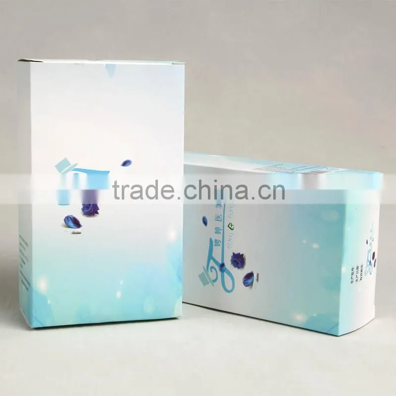 Custom printed eco-friendly packaging box for cosmetics facial masks paper board packaging box for skin pharmaceutical products