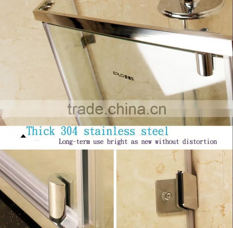 2015 frameless pivot shower 8mm glass door