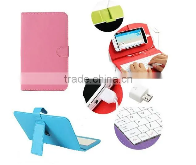Wallet keyboard for phone, keyboard phone case, external keyboard for phone