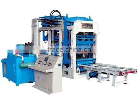 Full Automatic Hydraulic QT6-15 Fly Ash Brick Block Making Machine