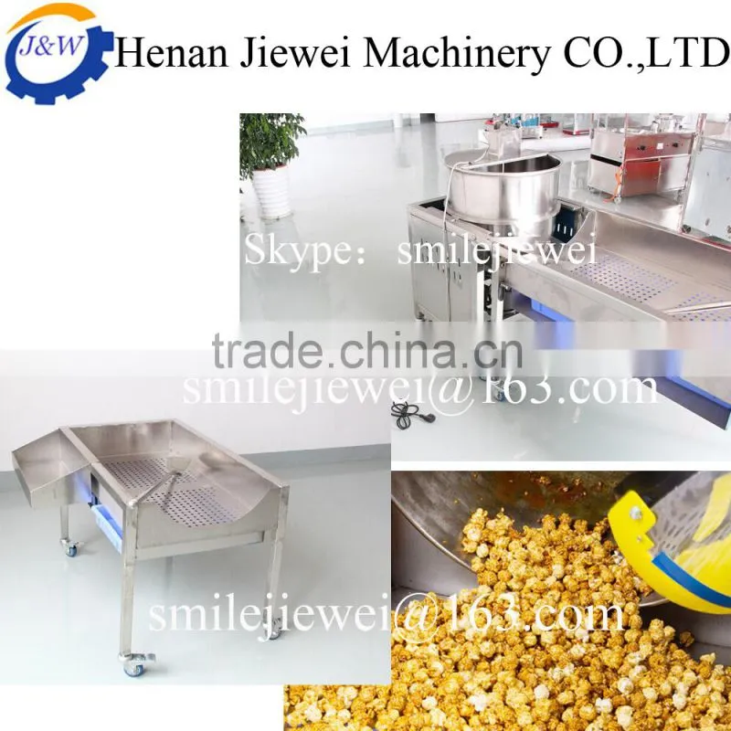 Stainless steel caramel popcorn machine /caramel popcorn produce machine