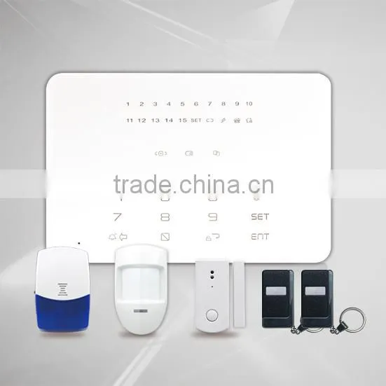 App RFID Tag 433MHz Wireless Alarm Systems Gsm