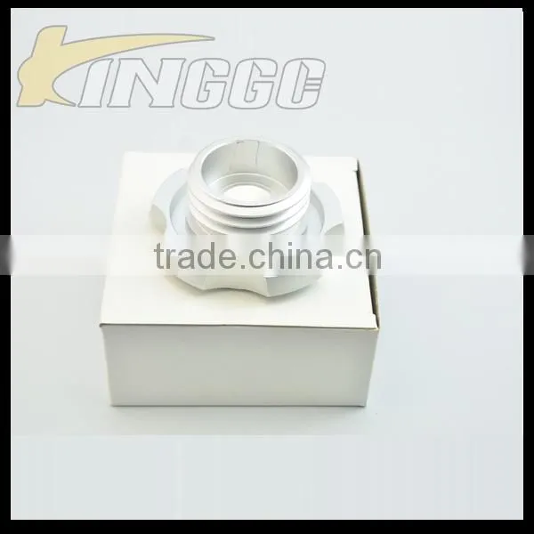 Silver Aluminium Racing Car Oil Cap For Subaru