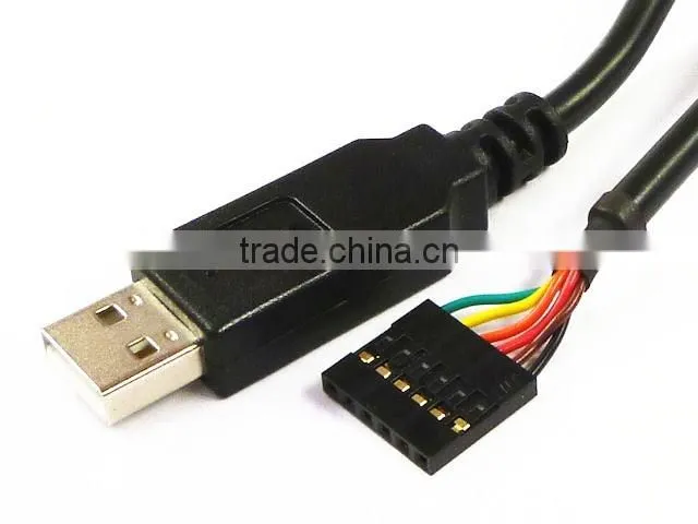 6pin ftdi ft232rl usb to ttl serial cable 5v converter adapter for arduino/cts rts