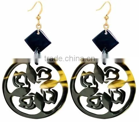 High quality Eco-friendly nice water buffalo horn jewelry necklace made in vietnam