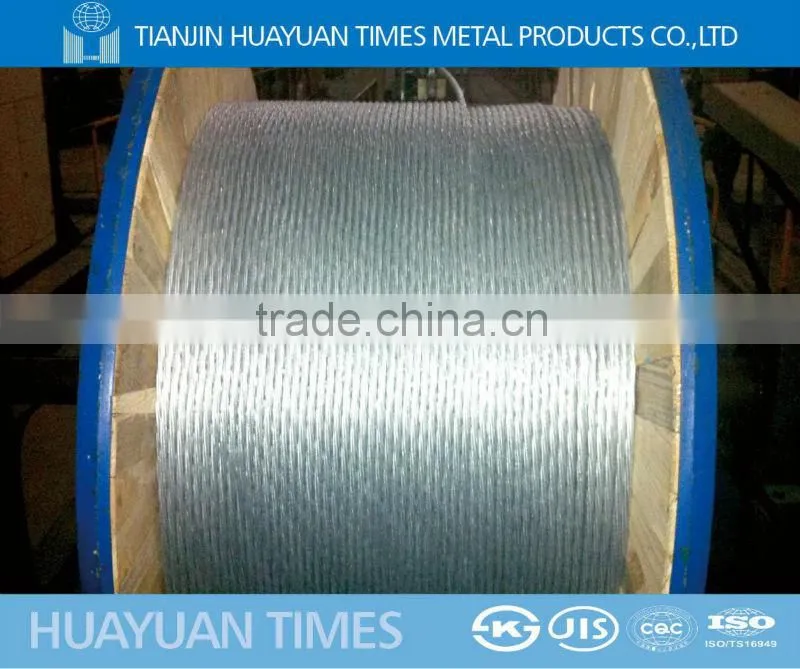 1x7,1x19 Galvanized Steel Wire Strand