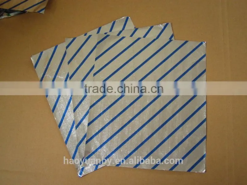 composited/ cornposit alumininm foil for hambueger or hotdog packing
