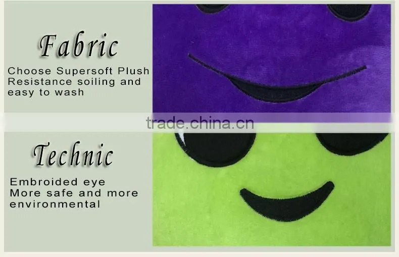 Wholesale Custom Kid New Design Emoji Cartoon Charater Plush Stuff Toys