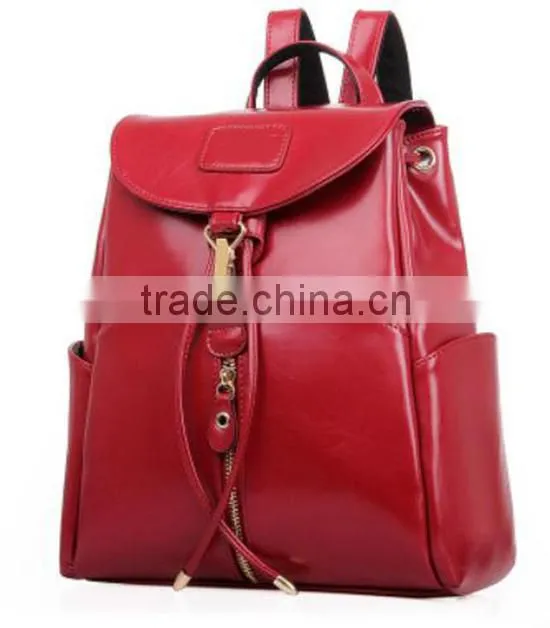 2015 Stylish oxhead travel backpacks women